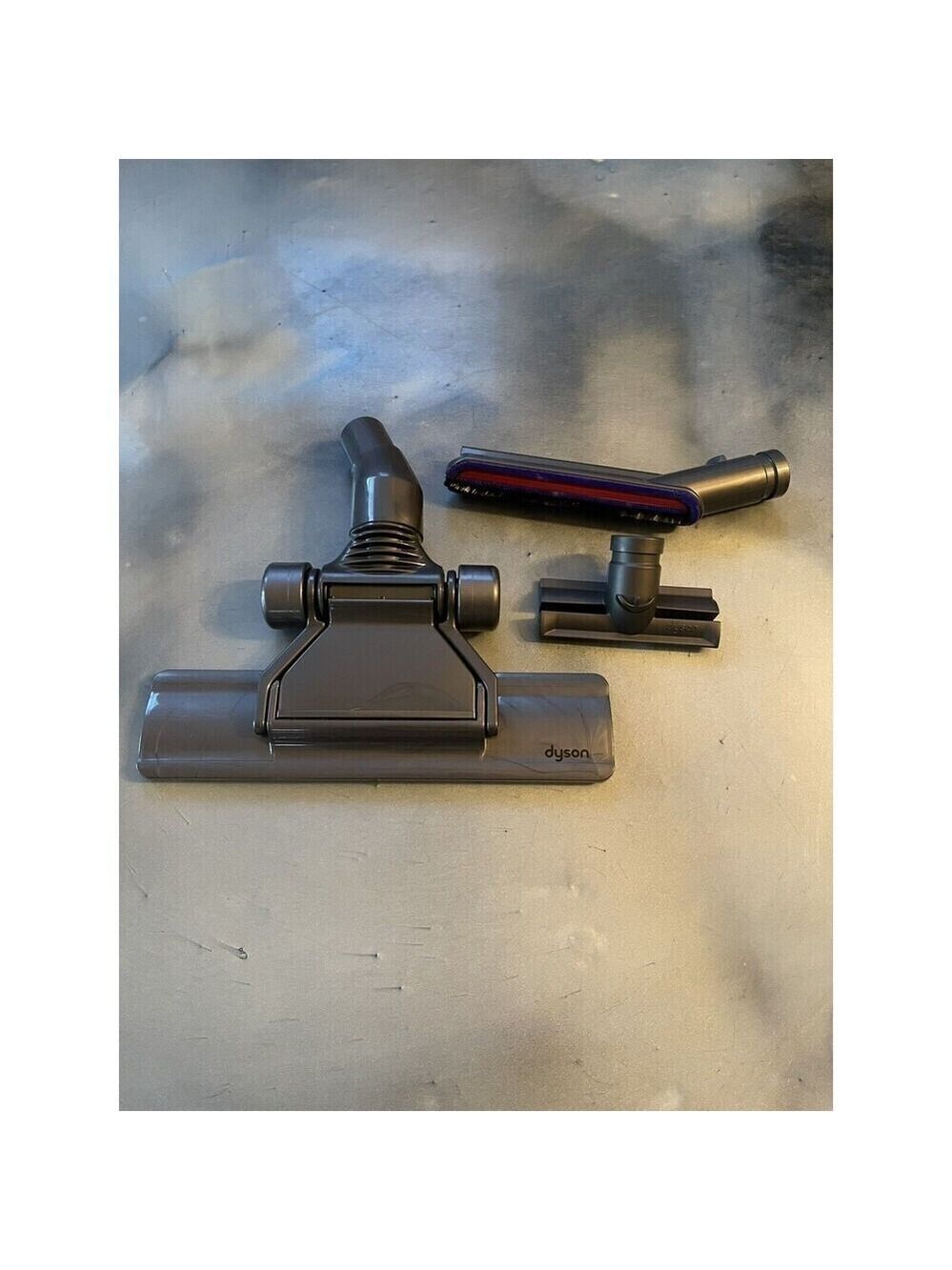 Genuine Dyson Vacuum Flat Out Head & Upholstery Floor Tools Attachment Lot Of 3